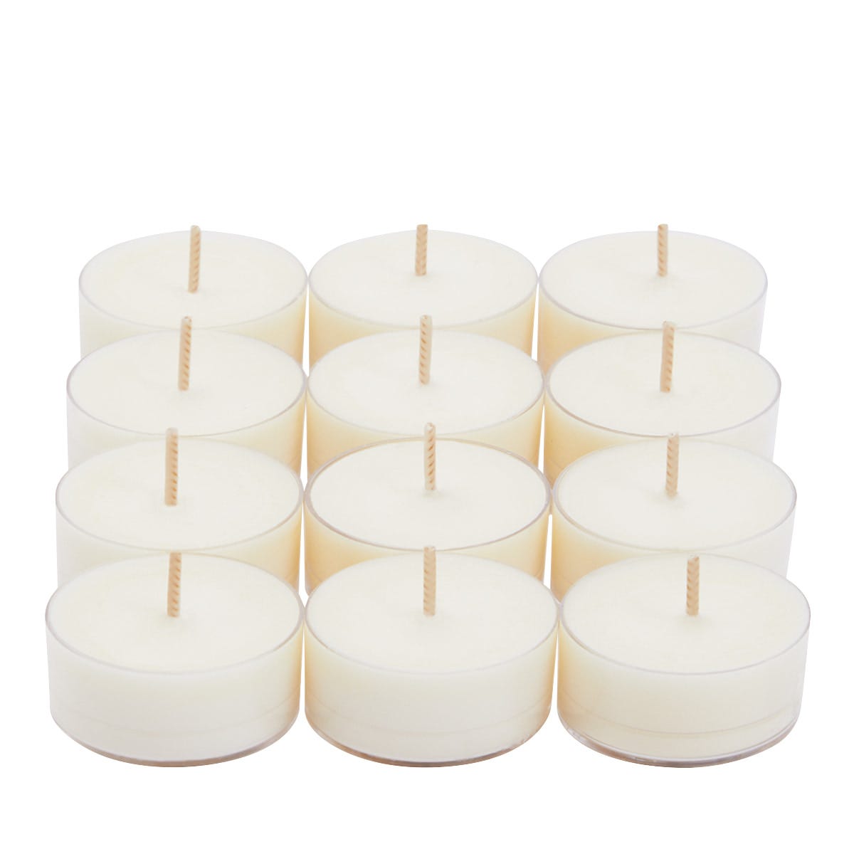 Brighter World™ Vanilla Tonka Bean 100% Soy Tealight Candles - PartyLite US