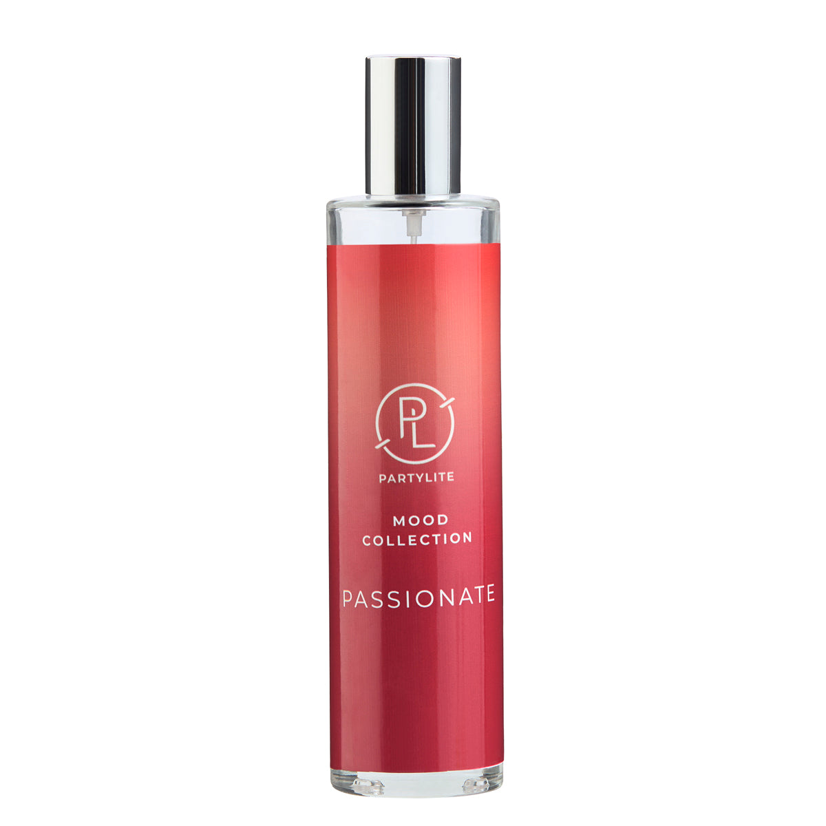 Passionate Room Spray from the Mood Collection against a white background.