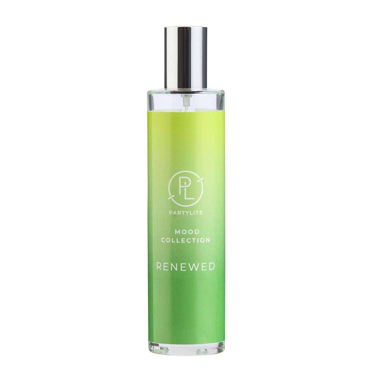 Renewed Room Spray from the Mood Collection shown against a white background.