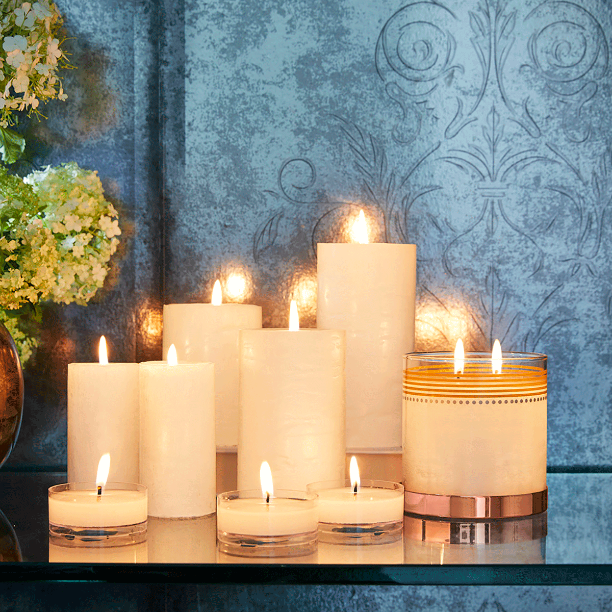 GloLite by168全国统一开奖网 partylite® Unscented White Pillar 7x15 cm - PartyLite US